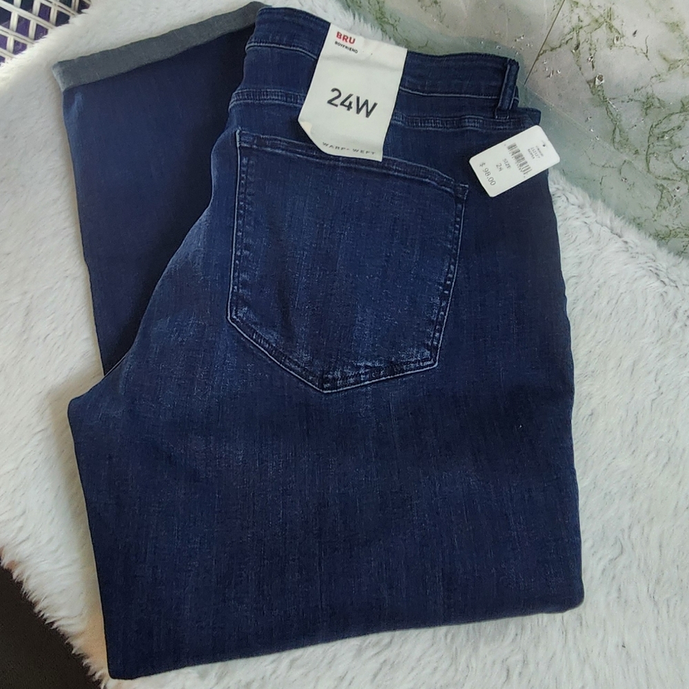 WARP + WEFT Brussels Boyfriend Cropped Jeans
